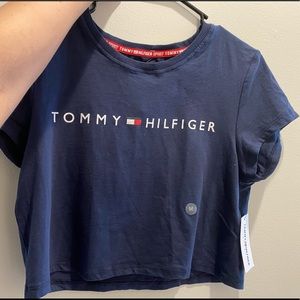 Size M Tommy Hilfiger crop top